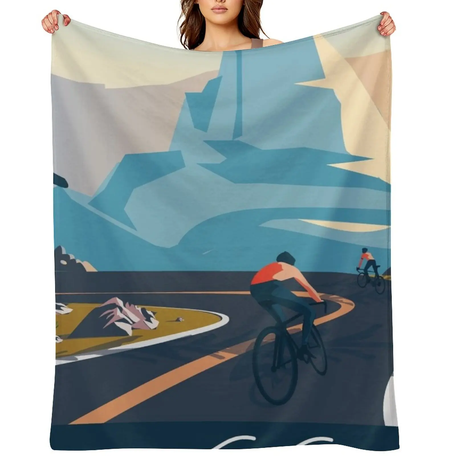 Yosemite National park poster Throw Blanket Bed covers for winter Quilt Comforter Designers Summer Beddings Blankets
