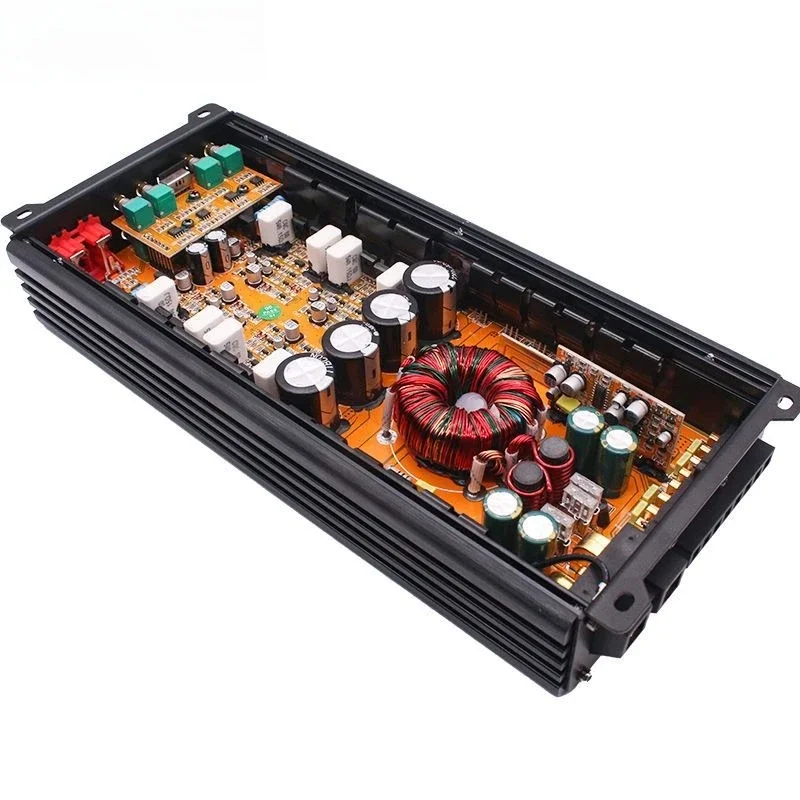 useful 4 * 100W Car Audio Modified AB Class High-power 12V Four-way Car Power Amplifier
