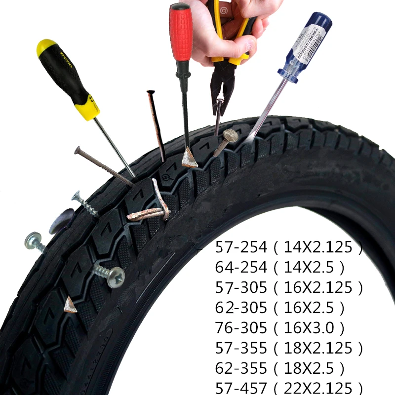 1 sztuk elektryczny opona rowerowa s 16x2.125/14x2.125/18*2.125 rhino elektryczny opona rowerowa opona rowerowa 16*3.0/22*2.125