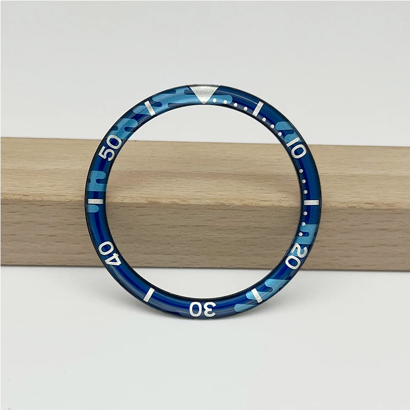 SKX007 Resin Bezel Insert Size 38x31.5mm Suitable for SKX009 SKX011 SKX171 SRPD Series Watch Case 38 Resin Bezel Insert Ring