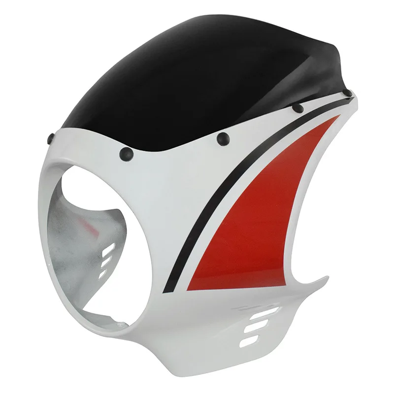 For Yamaha XSR900 2022-2025 Pig head hood Spoiler hood Large lampshade Windshield