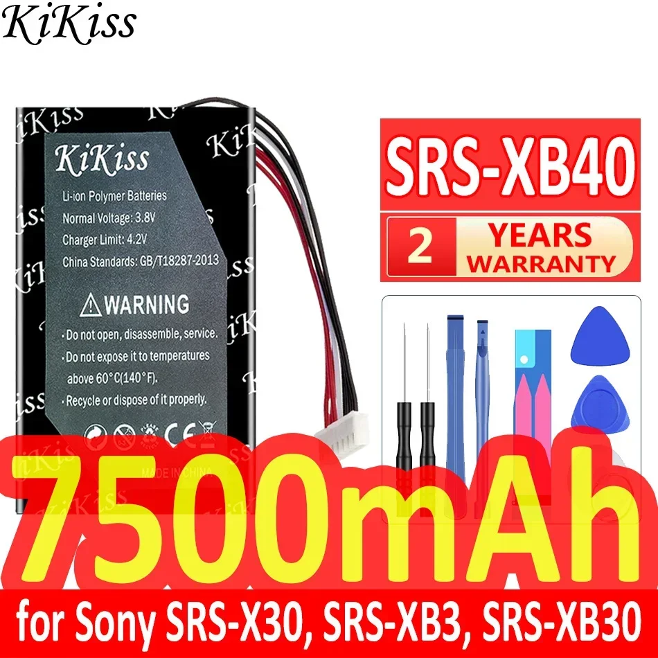 

7500mAh KiKiss Powerful Battery for Sony SRS-X30 SRS-XB3 SRS-XB30 SRS-XB40