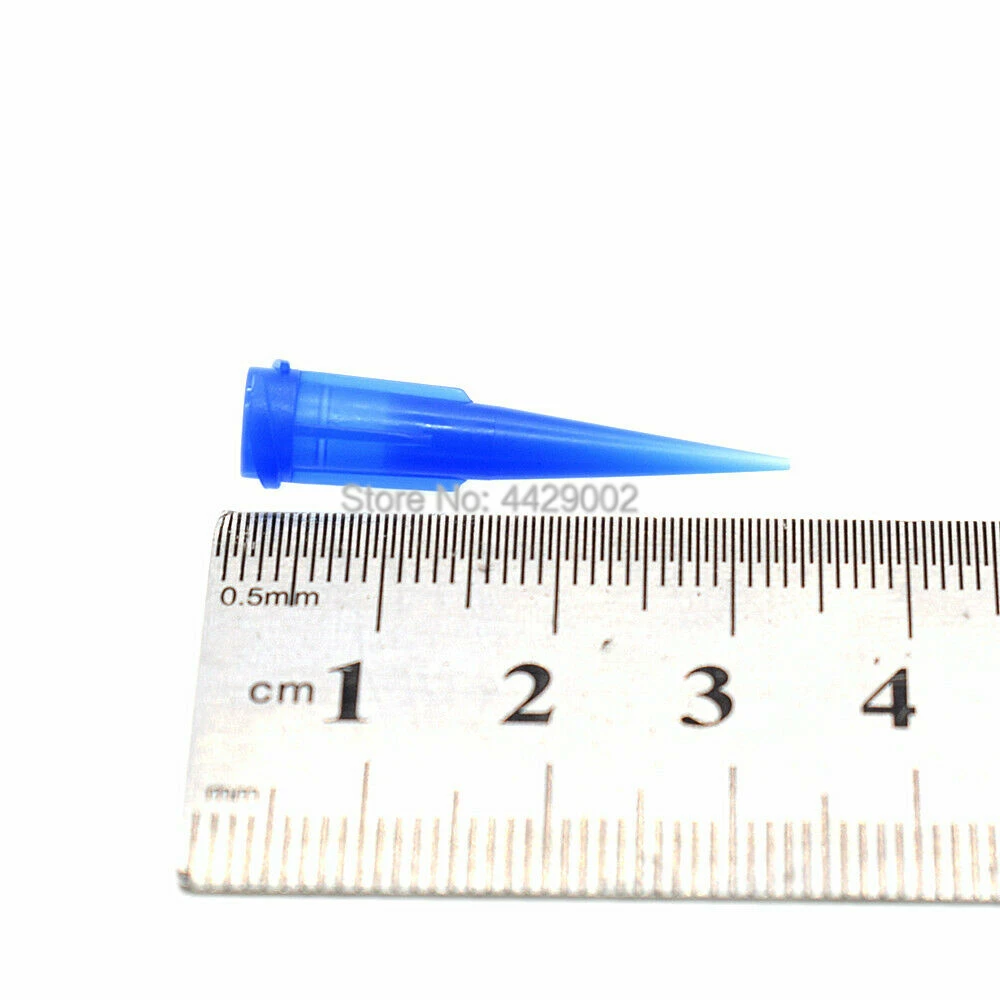 6000 Stück 22G konische Dosierspitzen für Klebstoffe, 30mm konische Dosier-Nadeln, konische stumpfe Spitzen, Set für Lötpasten-Spender – Detail 3