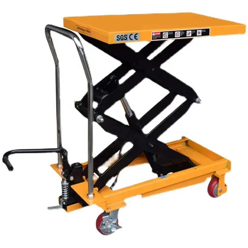 Industrial Vertical Electric Scissor Lift Work Platform Warehouse Industry Workshop New Condition Hydraulic Actuation Engine