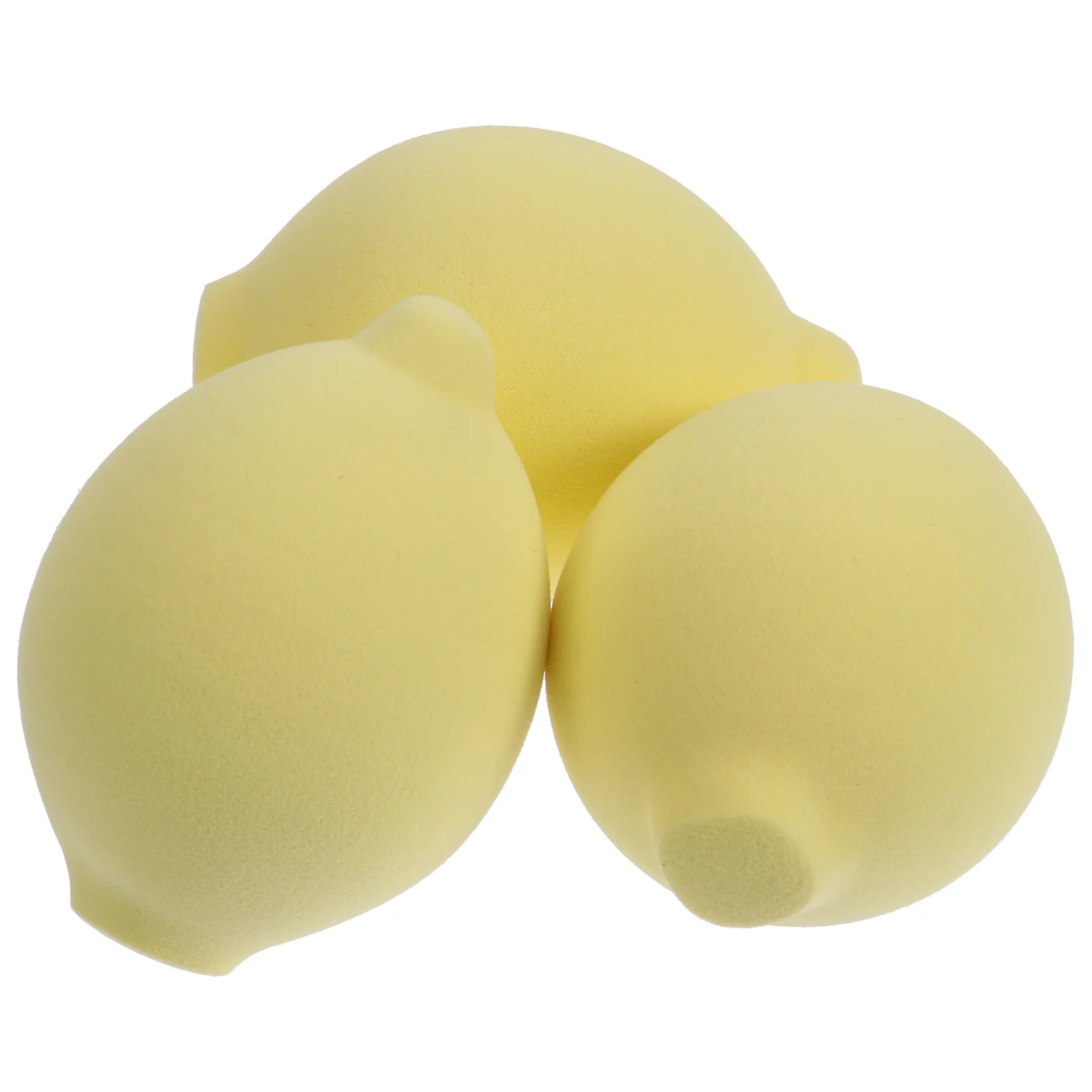 3Pcs Foundation Schönheit Schwamm Make-Up Schwamm Obst Geformt Weiche Mixer Werkzeug Puderquaste für Glatte Professionelle Finish