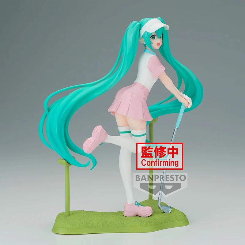 Bandai Original Hatsune Miku Holiday Memories Golf Articles Anime Action Figures Toys for Boys Girls Kids Gift