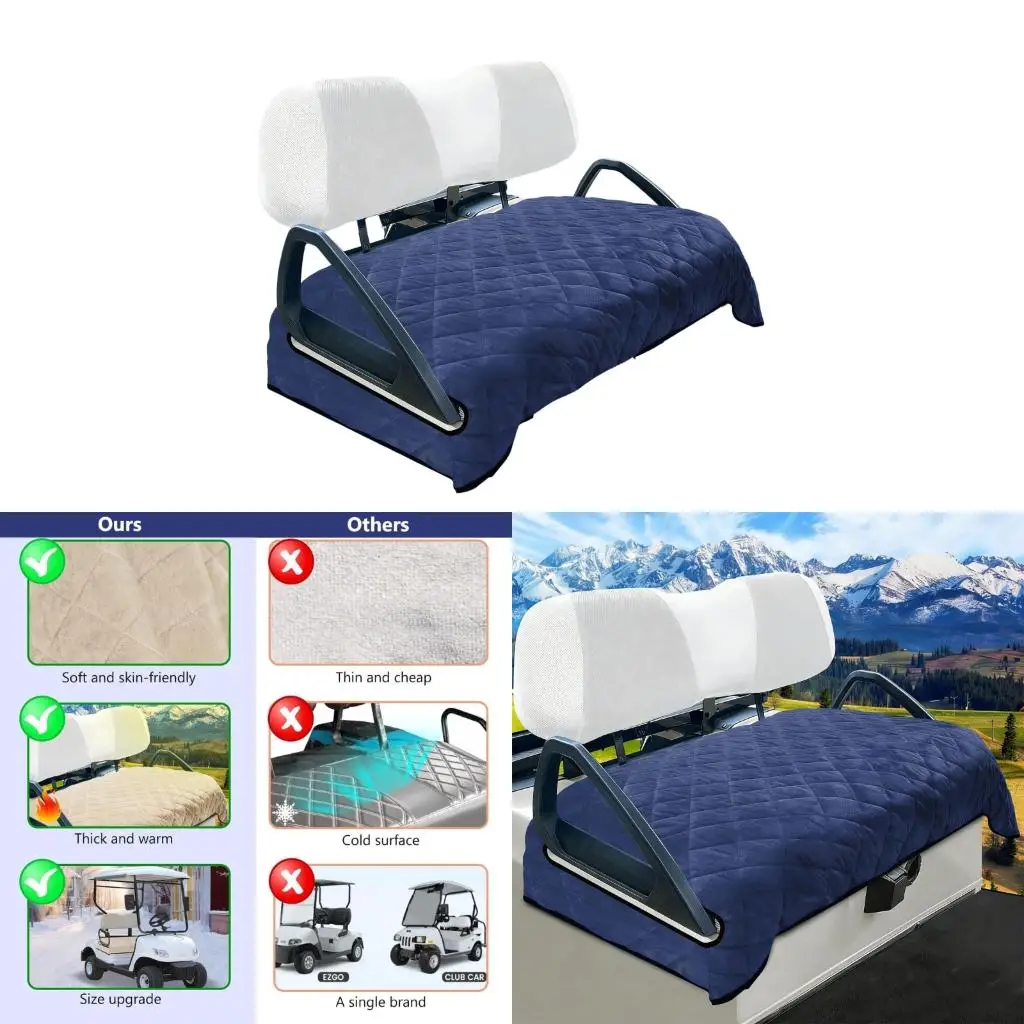 Breathable Golf Cart Blanket Covers Replacement Travel Sports Cart Cushion Cover Car Cart Accessories