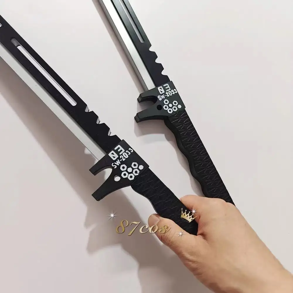65CM Hoshina Soushirou Katana Cos Luminous Sword Anime Kaiju No.8 Cosplay Prop Halloween Christmas Party Costume Accessories 4