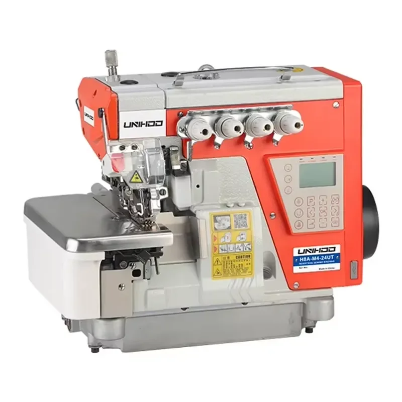 Brand For 4 Thread 5 Thread Super High Speed Overlock Sewing Machines with Auto Thread Trimmer Apparel Machinery Wholesaler