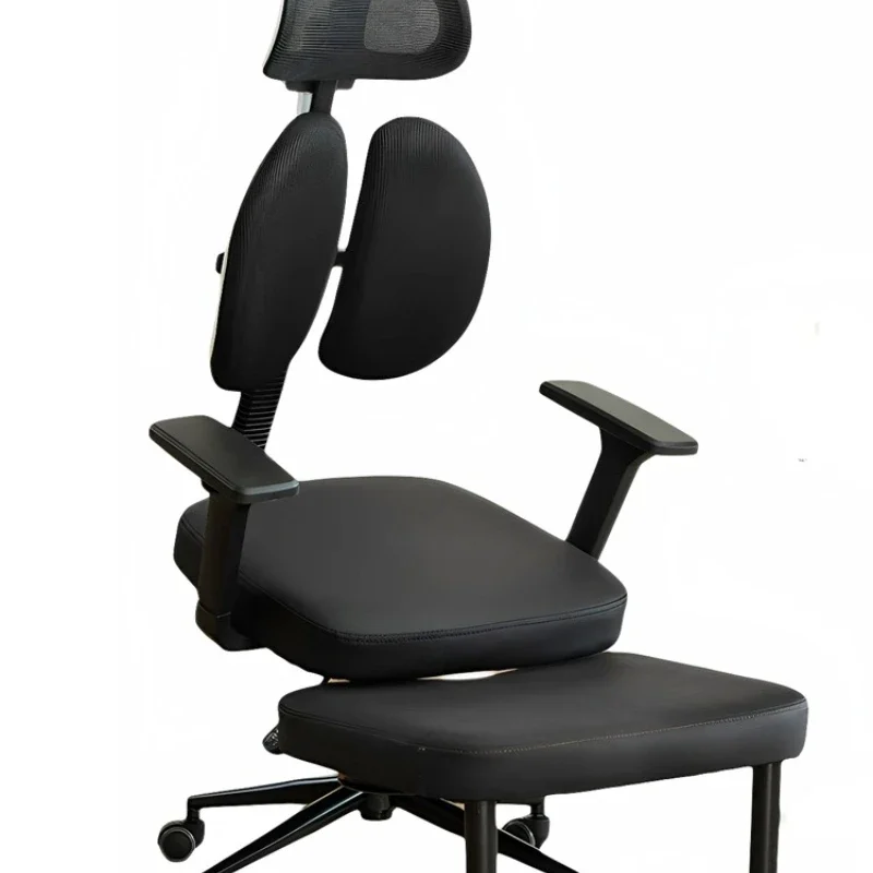 Double Back Cross Leg Chair, Comfortable Monkey Stool, Meditation Ergonomic Kneeling Chair, Backrest Lazy Sofa