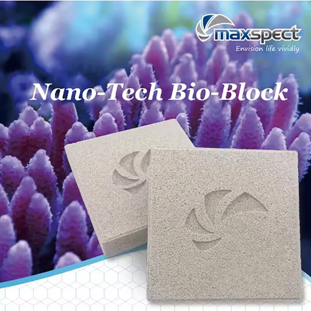 Bloques Biológicos Nano Tech para Acuario, Filtro de Sumidero, Acuario Marino, Arrecife de Coral, Pecera
