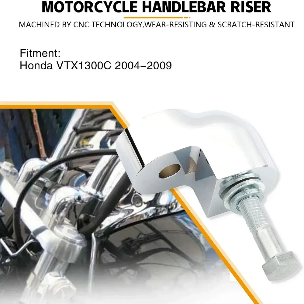 Motorcycle Billet Aluminum Handlebar Risers 1