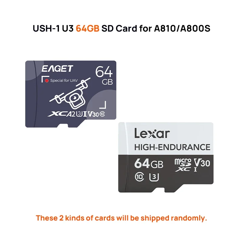 HIGH-ENDURANCE 64GB Micro SD Card for 70mai Car DVR A800S 128GB USH-1 U3 Max 100MB/S Read TF Card for 70mai 4K Dash Cam A800S