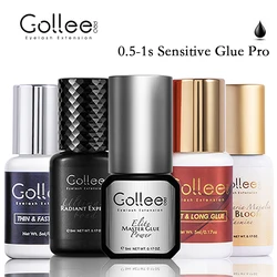 GOLLEE-Colle pour faux-cils 0.5-1s, séchage rapide, sans latex, professionnelle, étanche, pour extensions