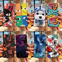 For Meizu M6 Note Case Silicone Soft TPU Back Cover For Meizu M5 Note M6 M6T M6Note Case M 5 M 6 Note Cartoon Bumper Coque Funda