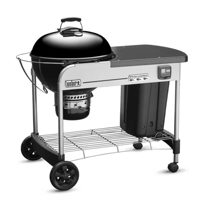 

Bbq Smoker Grill Tabletop Barbecue For Outdoor Camping Garden Backyard Cooking Picnic Traveling