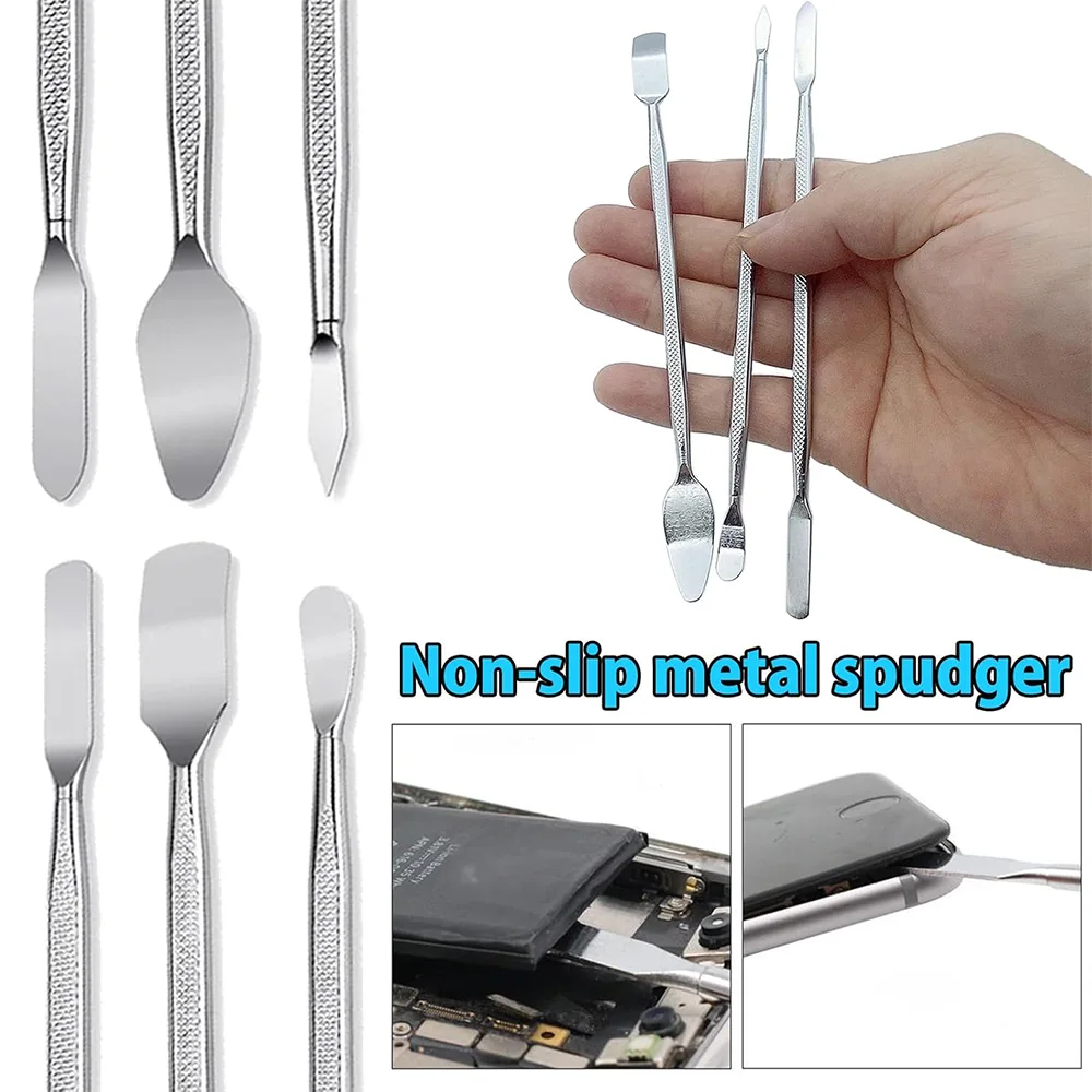 Spudger Pry Tool Kit For Computer Mobile Phone Tablet Metal Ultra-Thin Prying & Opening Tools for Cell Phone Electronics Repair