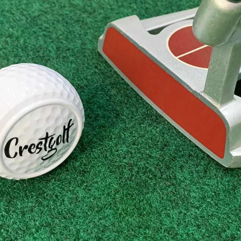 1Pcs Flat Golf Training Balls Flat Shape Golf Ball Two Layer Driving Balls Golf Practice Balls For Swing Putter