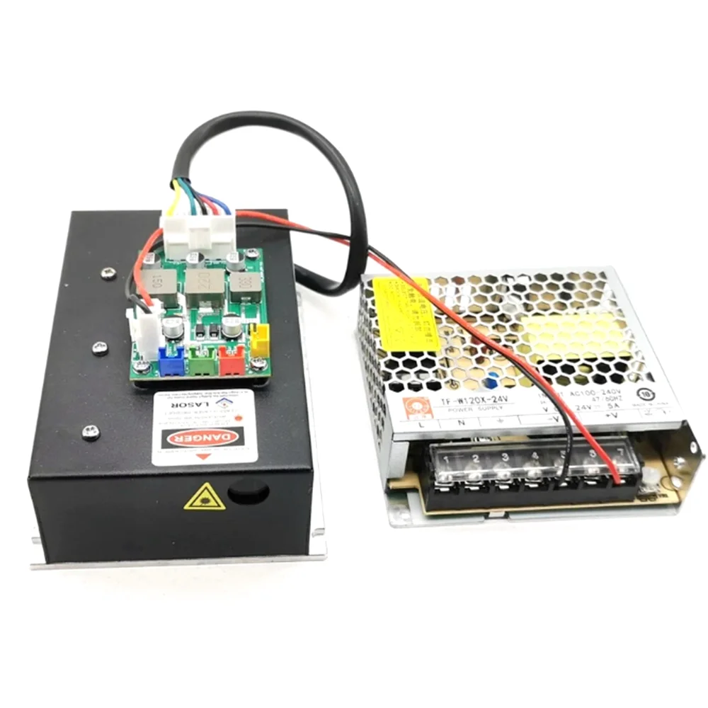 RGB10W 650nm+532nm+450nm Stage Performance Laser Module Simulation Modulation