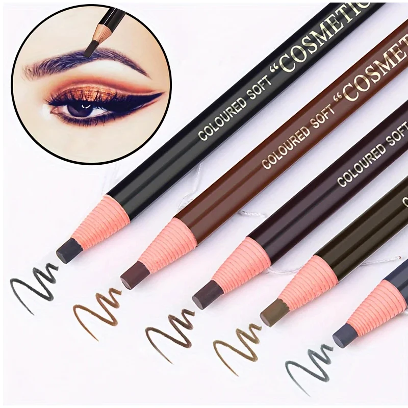 New Eyebrow Waterproof Rofessional Makeup Brow Lift Feather Eyebrow Pencil For Brow Cosmetics ﻿