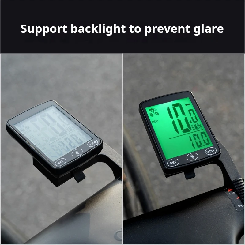 Wireless Bicycle Computer Touch Screen Bicycle Computer Mountain Bike Speedometer Cadence Sensor Gps For Bike Bike Accessories