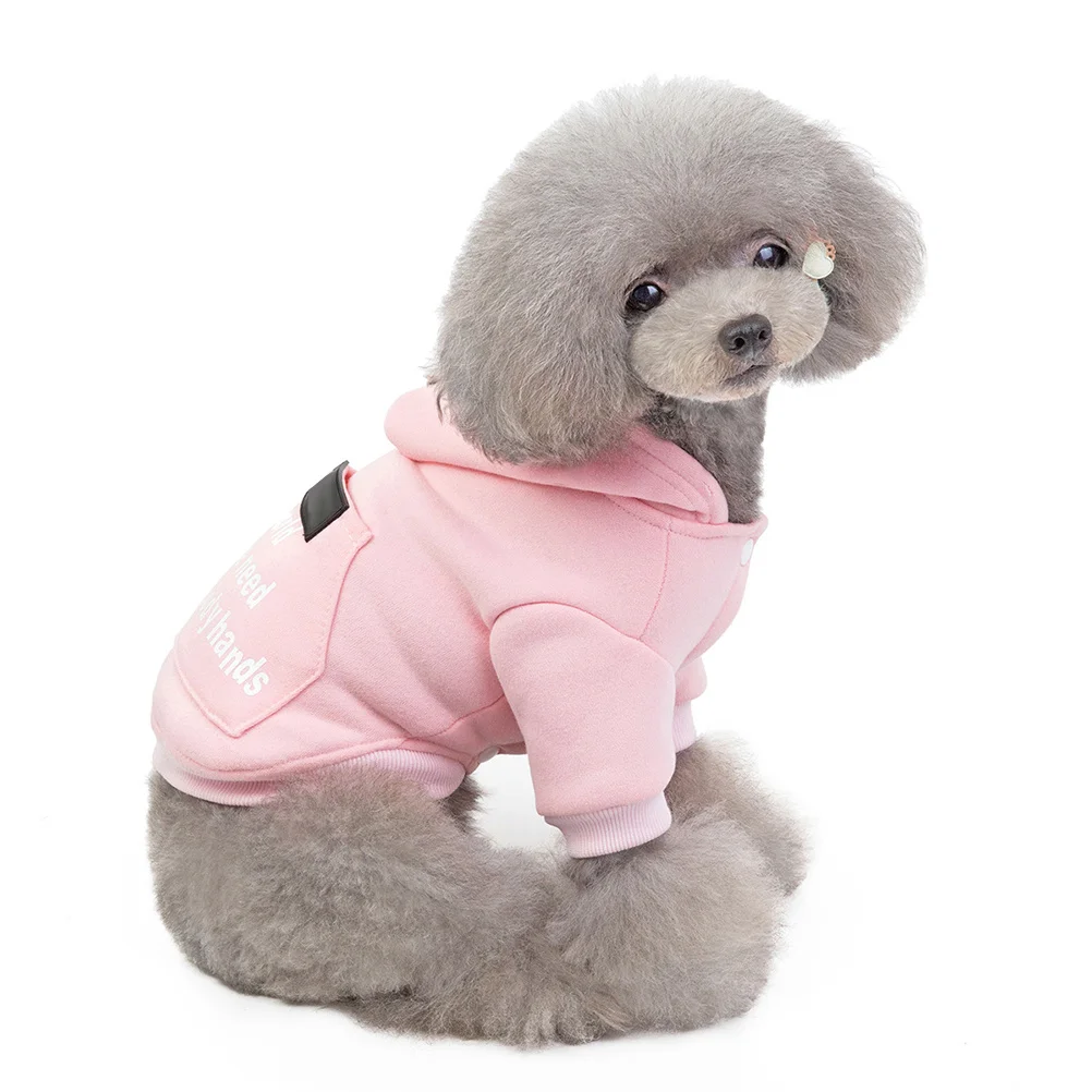 

Dog Hoodies For Dogs Cotton Material Radish Design Warm Winter Clothes Small Pet Outdoor Walking Jogging Pet Supplies L