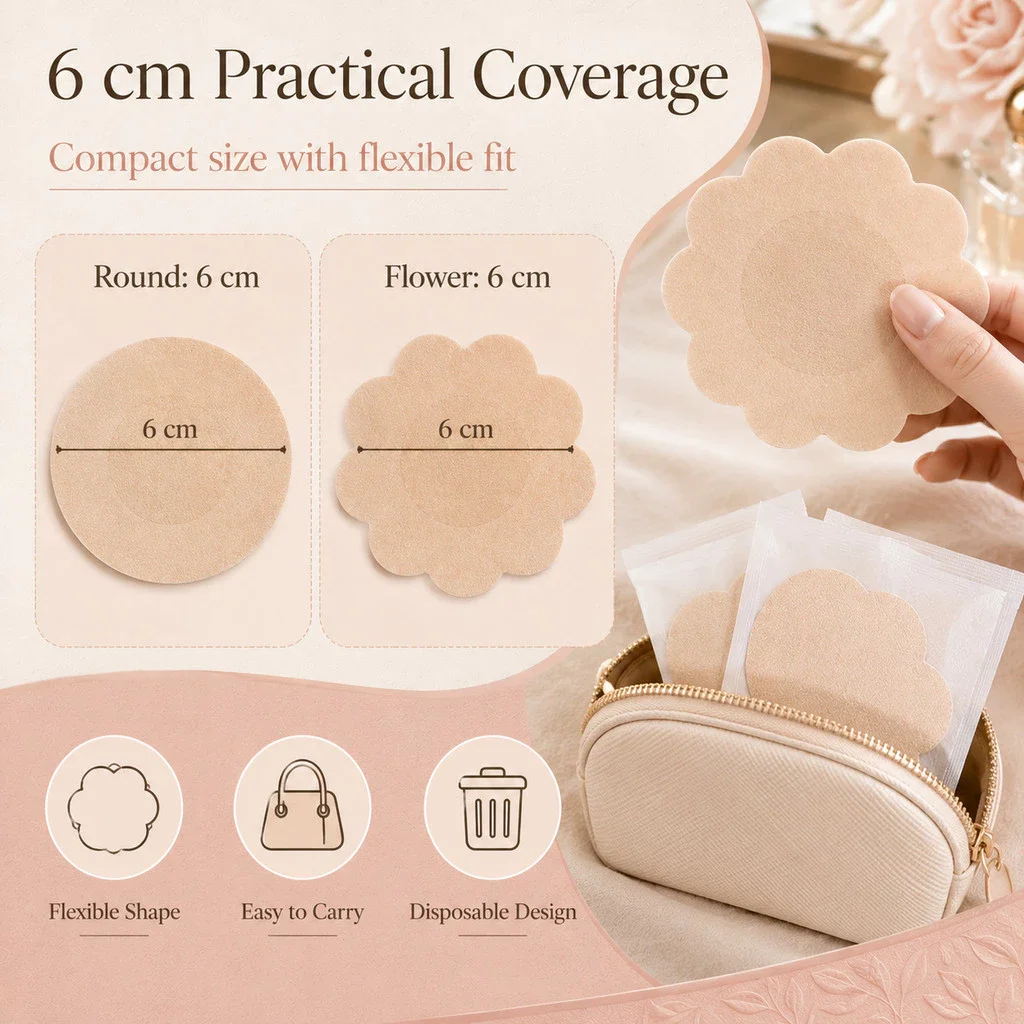 Pelapis Puting Sekali Pakai un - Nipple Cover Pasties ulasan dan harga