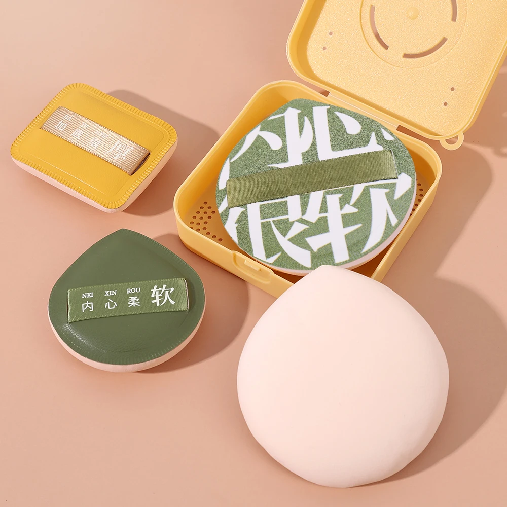 Cotton Candy Cosmetic Puff Air Cushion Sponge Soft Dry and Wet Foundation Concealer Makeup Powder Puffs Korean Cosmetics Tools