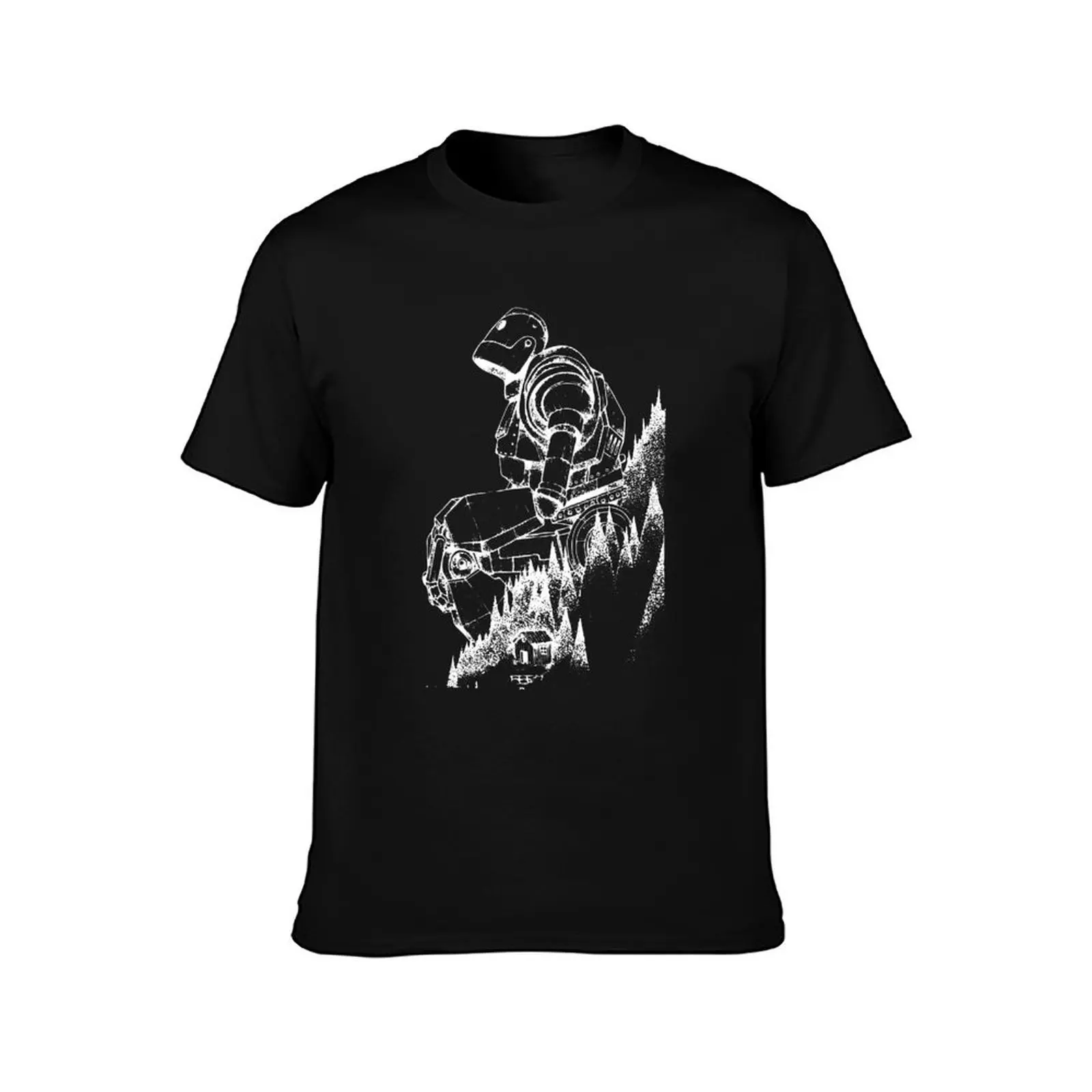 Iron Giant T-Shirt Daily Work Short Sleeve Top T-Shirt