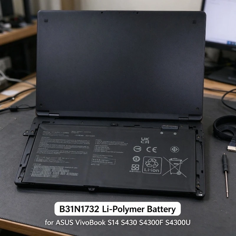 B31N1732 11.52V 42Wh 3553mAh 3ICP5/57/81 Replacement Li-Polymer Battery for VivoBook S14 S430 S4300F S4300U X571G Mars15