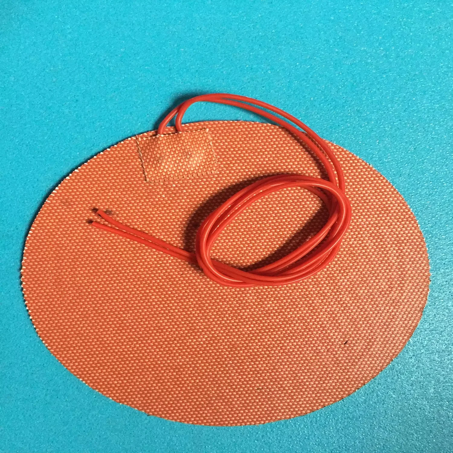 Custom Design Flexible Silicone Rubber Heater Silicone Heater Round heater Electric heating Industrial Heate Did 80mm,100W 220V