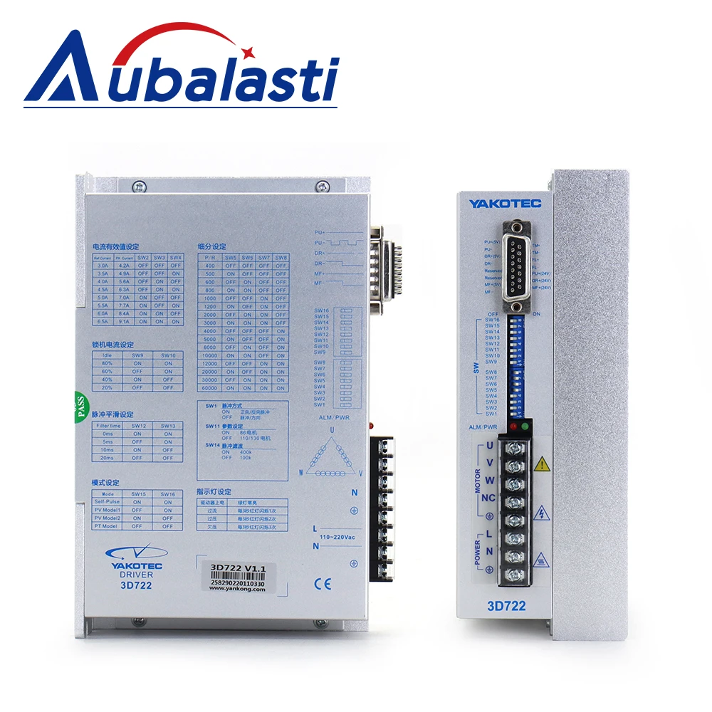 Aubalasti YAKO 3Phase Stepper Motor Driver 3D722 YKD3722M 110