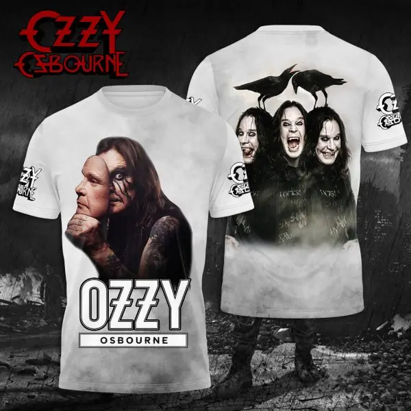 Popular Rock Ozzy Osbourne 3D Printing Men Women Hip Hop Trendy Short Sleeve T-Shirt Harajuku Round Neck T-Shirt Oversized Top image 5