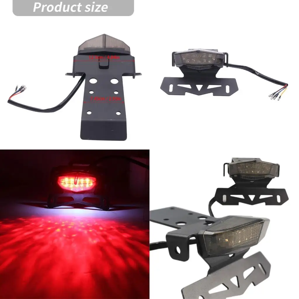 Tail Brake Turn and Rear Light Assembly for WR155 Motorcycles
