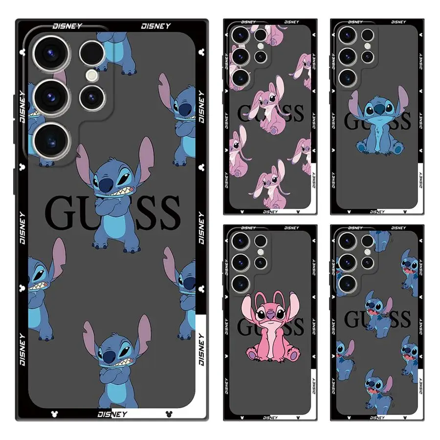 

Disney Stitch Fashion Phone Phone Case for Samsung Galaxy S23 Ultra S21 5G S21 FE S24 S25 Ultra S20 S22 Plus S21 Luxury Cover