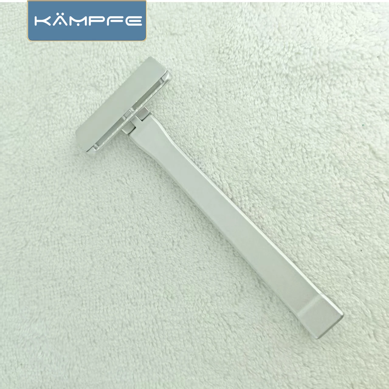 KAMPFE K27 CNC Machined Aluminum Single Edge Safety Razor for Men Aggressive Wet Shave 1 Blade