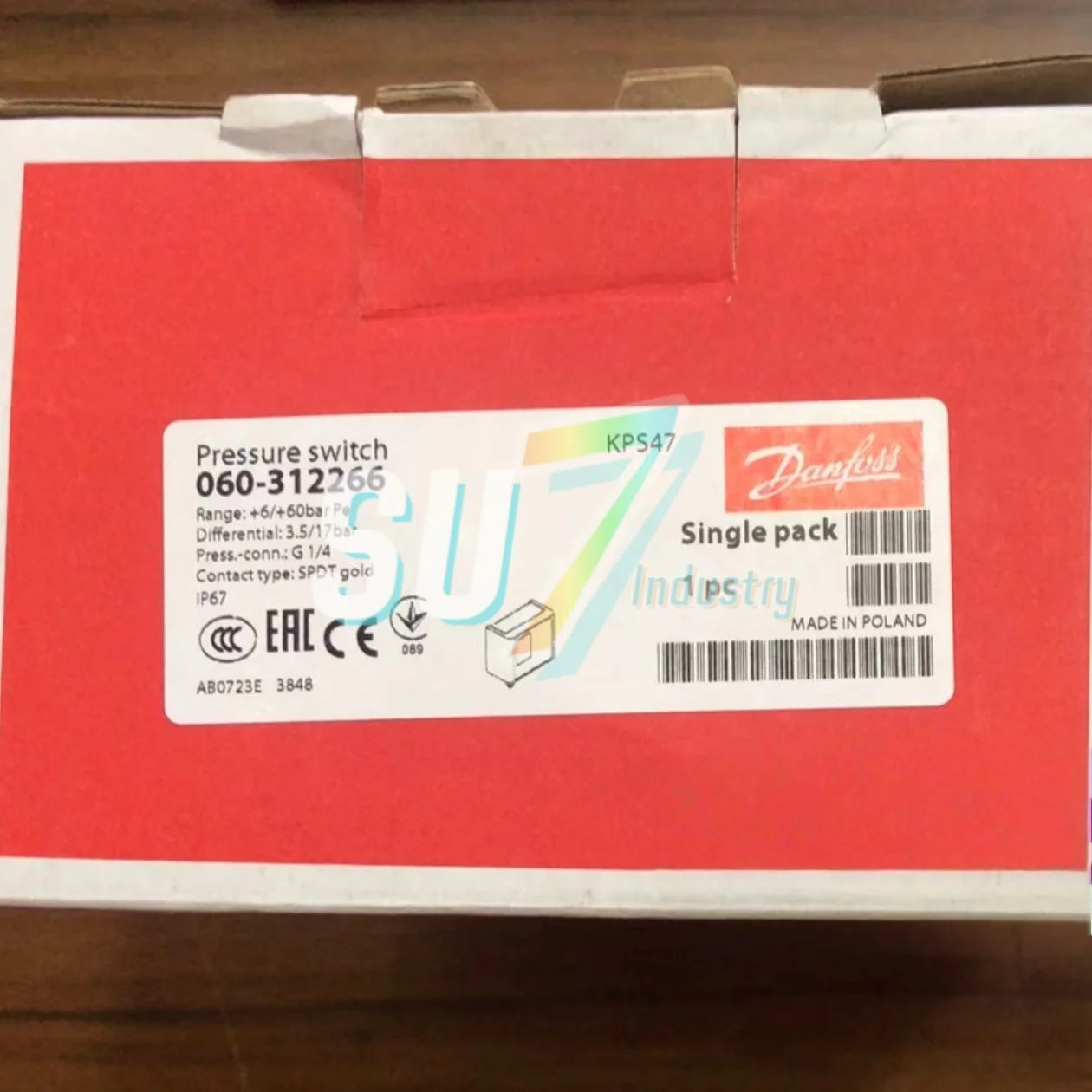 

060-312266 New In Box Pressure Transmitter
