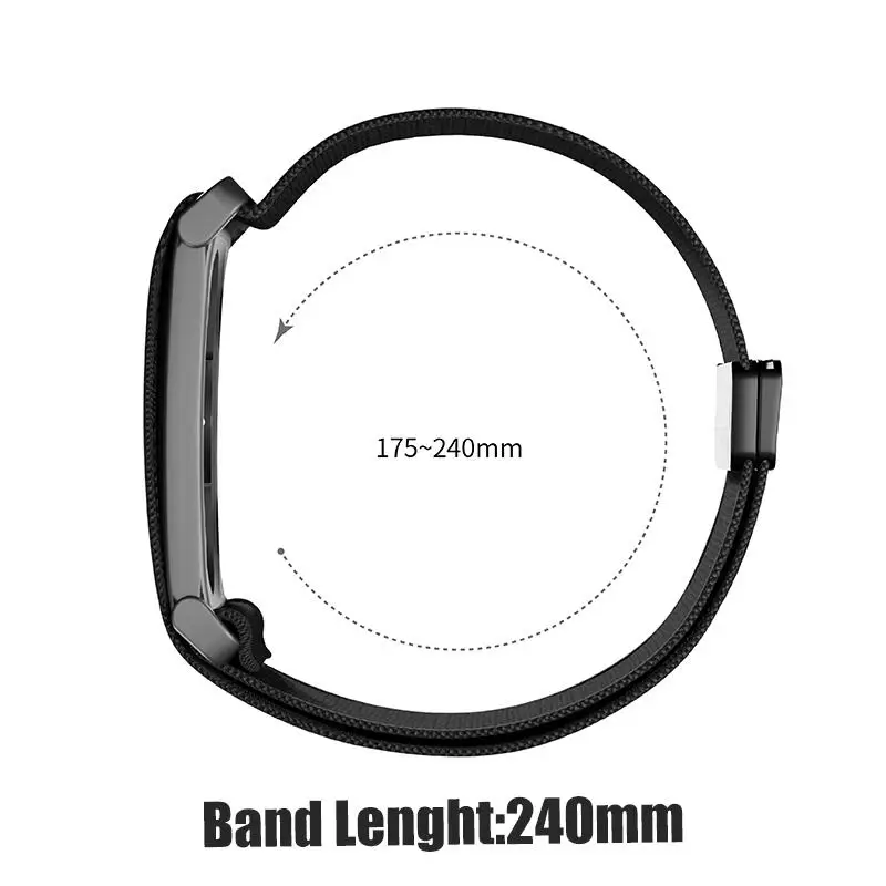 Buy Metal Frame Nylon Replacement Sport Strap for Google Fitbit Air in Pakistan