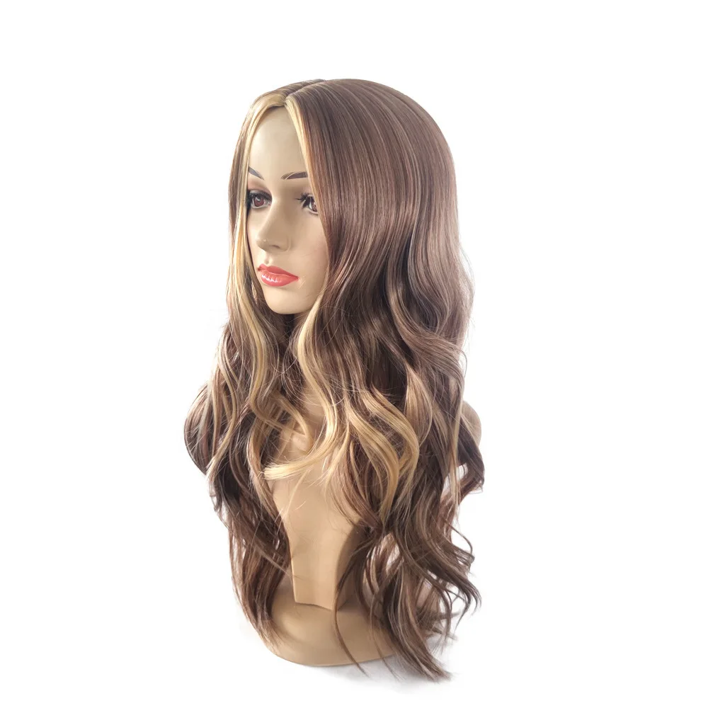 Water wave wig with irregular design, retro fashion style, New Year's style, curly hair as a gift for girlfriends