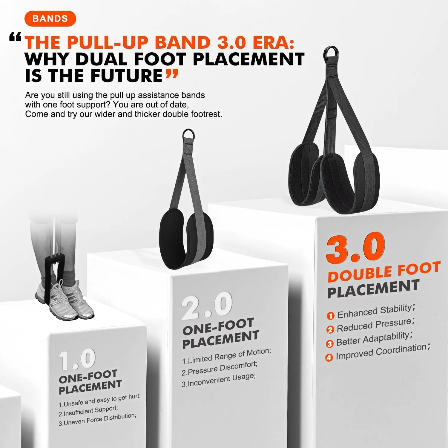 الثقيلة المقاومة الفرقة قابل للتعديل الوزن/حجم سحب مساعدة قوة التدريب العصابات أقدام النسيج/الركبة الراحة الفرقة ممارسة 1