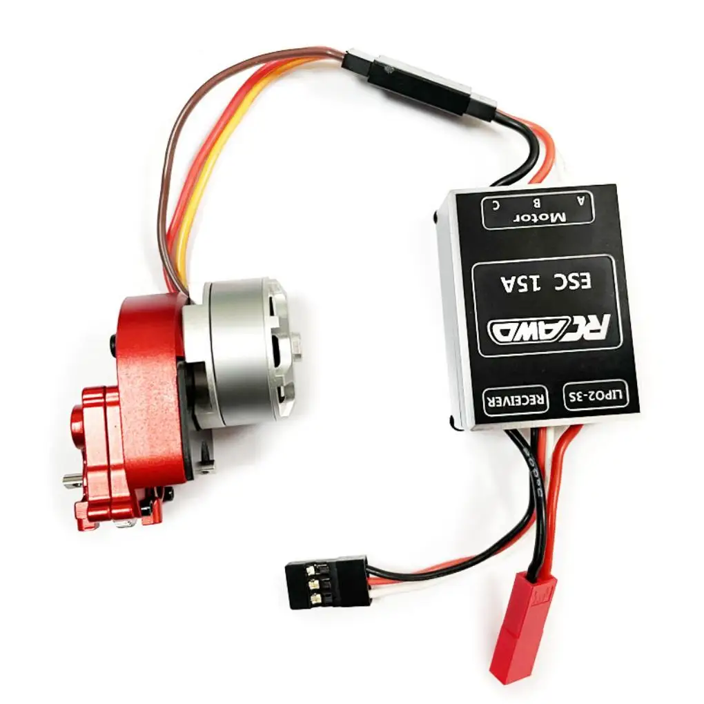 1806 2000KV Brushless ESC Steel Rc Brushless ESC For Axial SCX24 1/24 RC Car Upgrade Parts