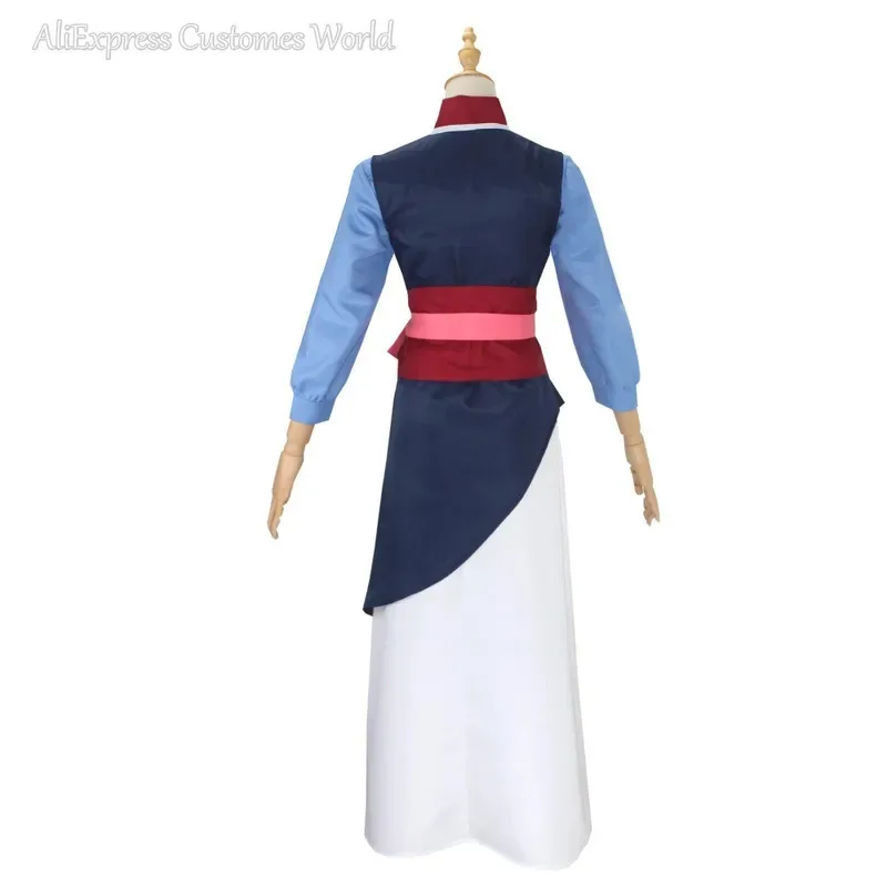 Movie Mulan Cosplay Costume Anime Mushu pour Suits for Film Animation Halloween Men's Version Mu lan Performance Costume