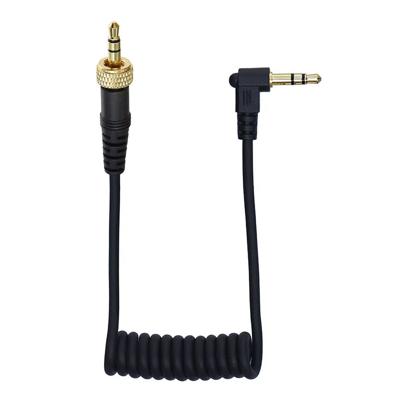 TRS do TRS 3.5mm sprężynowy mikrofon Audio z klamrą podłączoną do lustrzanka SONY UWP-D11/UWP-D21, D12, V1, P03