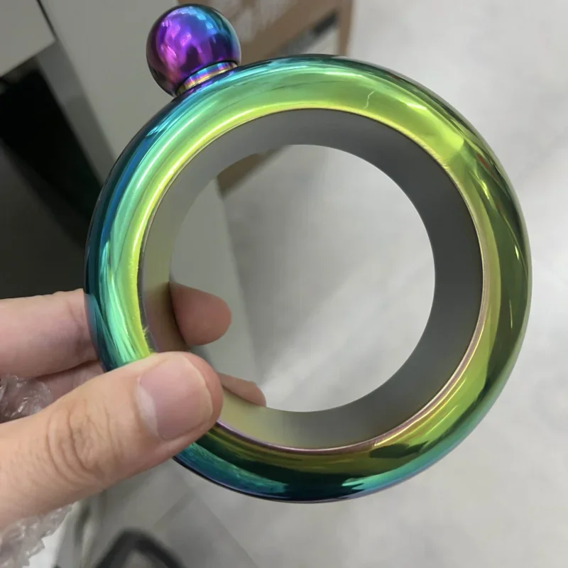 

Элегантный браслет-фляжка для виски, водки и алкоголя: высококачественный аксессуар для напитков, стильный браслет-фляжка в форме бутылки вина