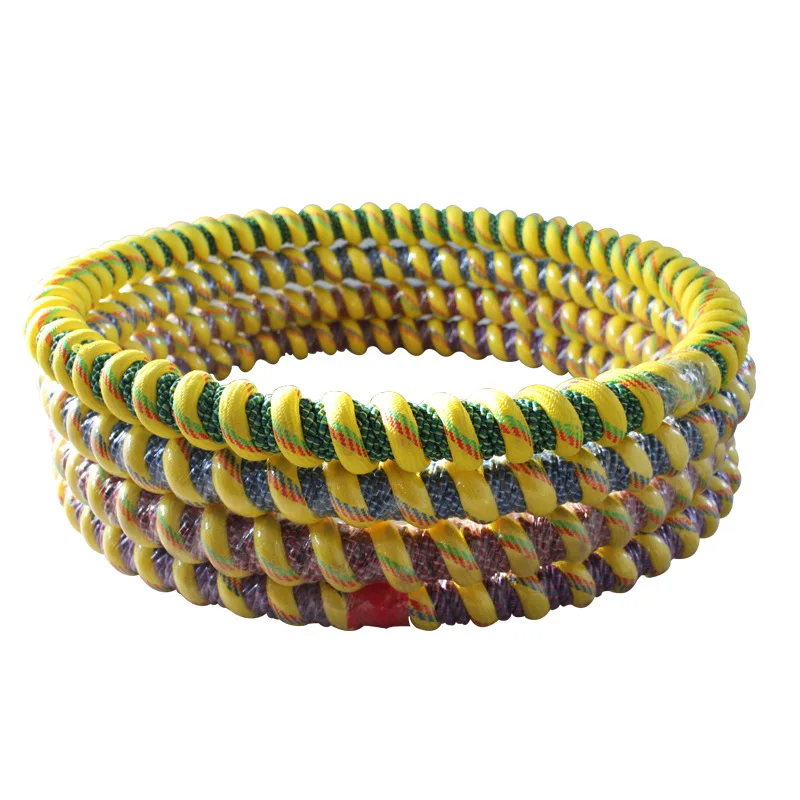 Oxford Rope Weighted 9‑10Lbs Adult Exercise Hoop Enhanced Weight Slim Waist Abdominal Compression Sport Hoops Home Workout