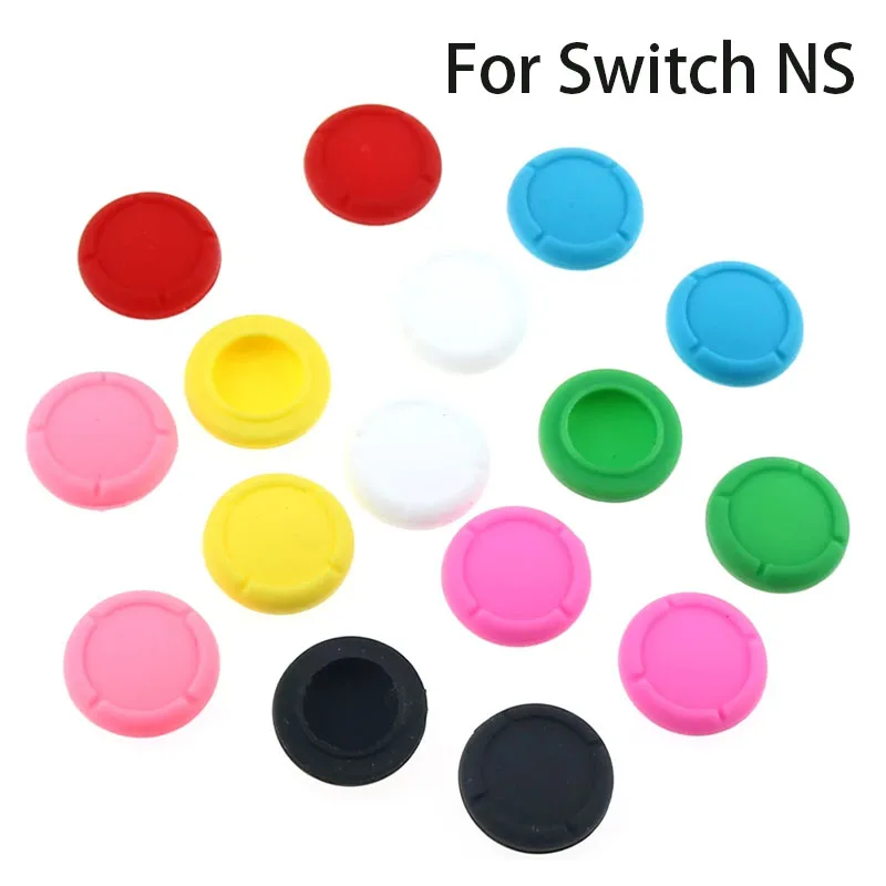 

ChengHaoRan 2PCS For Switch NS Joystick Repair Cap Silicone Protective Cover Handle Joystick Degum Replace Accessory