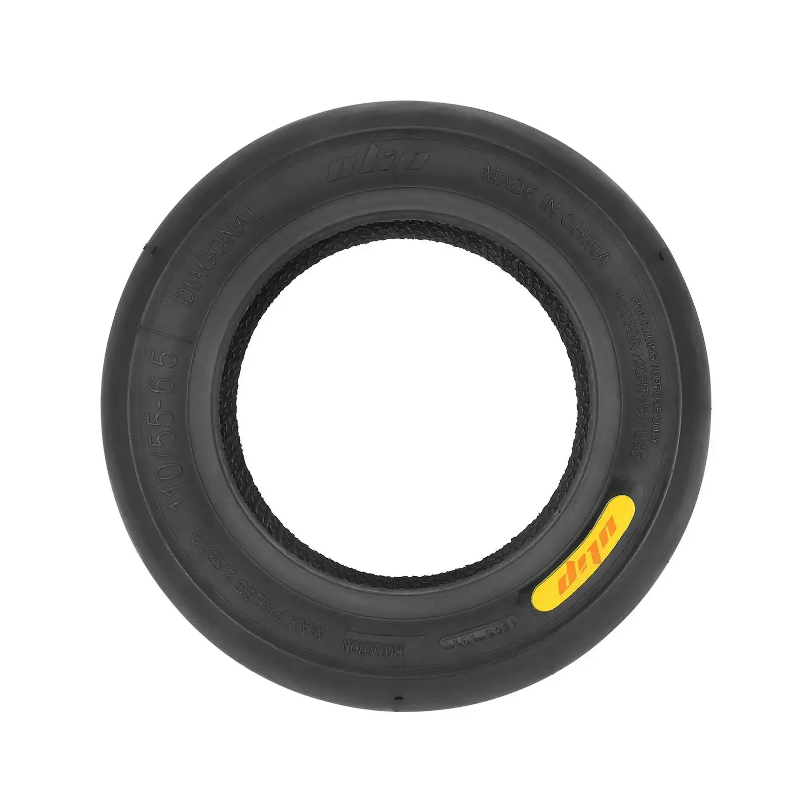 Ulip 110/55-6.5 شبه الساخن تذوب رياضي أصلع إطارات دون أنابيب متوافق 10 بوصة 11 بوصة إطار رياضي لملحقات سكوتر كهربائي