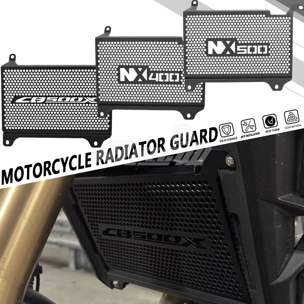 Motorcycle Radiator Guard Grille Cover Protector FOR HONDA CB400X CB500X 2019 2020 2021 2022 2023 2024 2025 NX400 NX500 2024+