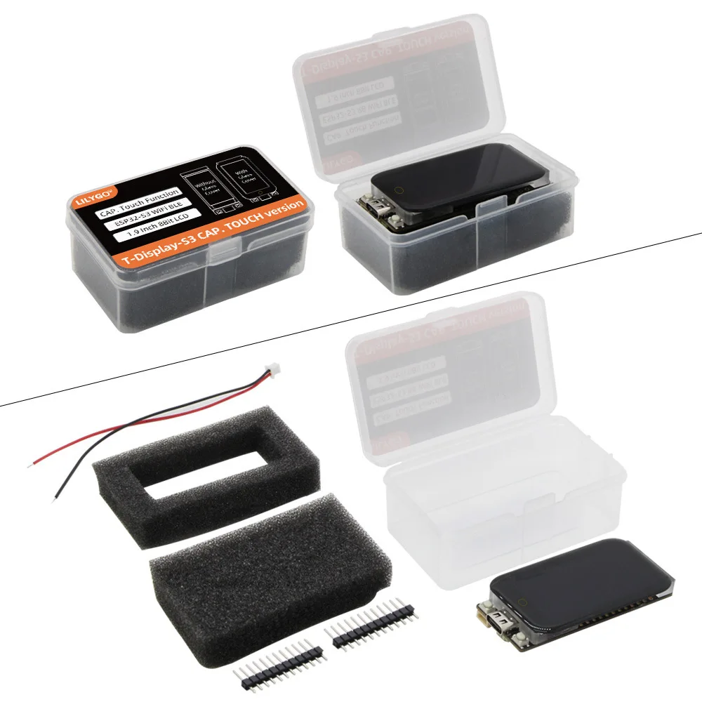 LILYGO  T Display S3 touch version 1.9inch LCD supports WiFi Bluetooth development board