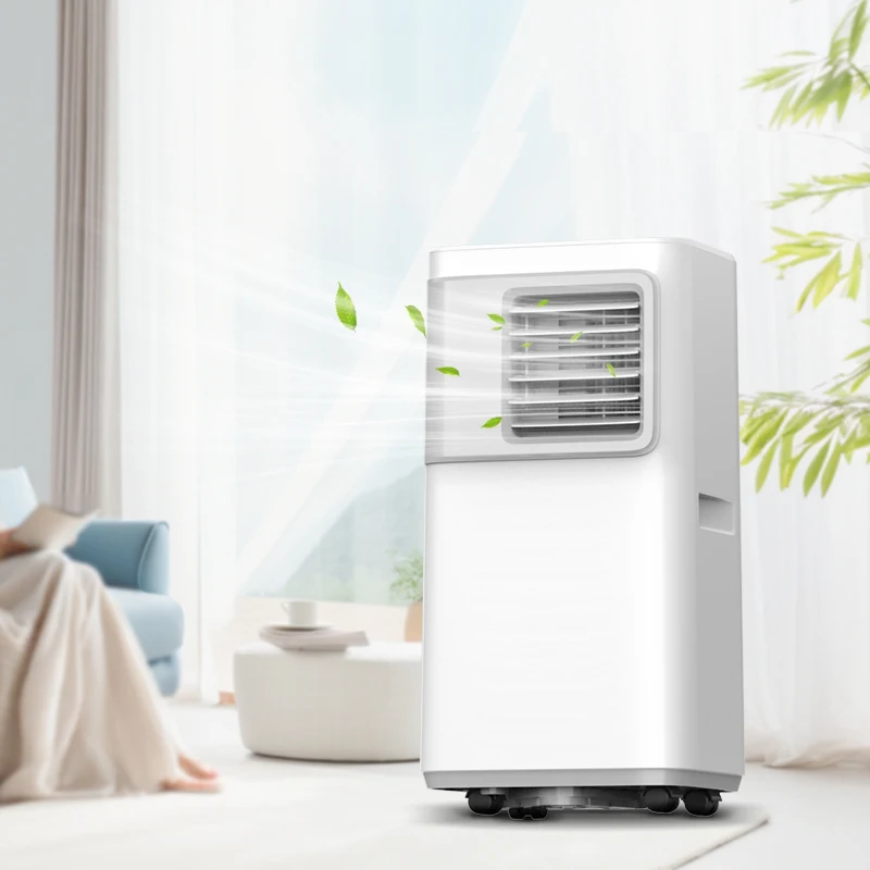 8000 BTU Portable Cooling Heating Mobile AC Hotel Room Air Conditioner for Household